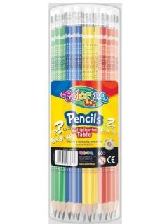   Grafitceruza radírral, Colorino Multiplication, szorzótáblás