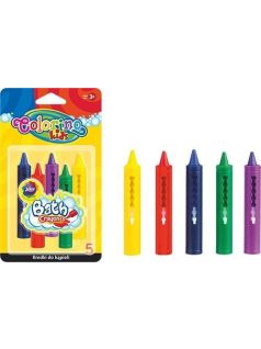 Fürdőkréta készlet, 5 db-os, Colorino