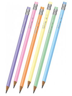 Grafitceruza HB radírral, pasztell ceruzatest, Colorino