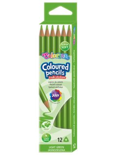 Színes ceruza, Colorino, háromszög test, világoszöld