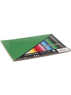 Színes karton, A/4, 180g, 20 szín, 30 lap/cs