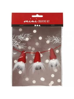 Mini karácsonyi kreatív szett, manók