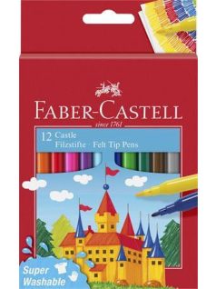 Filctoll készlet 12 db-os, Faber-Castell Castle