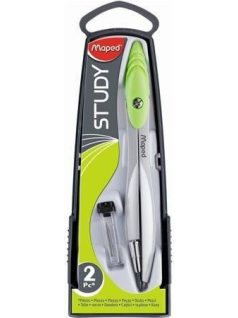   Körző készlet, fém, 2db-os, Maped Study SY110, vegyes színek