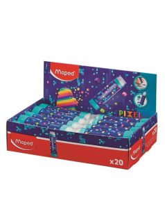 Radírstift, tolóbetétes radír, Maped Pixel Party