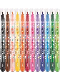   Filctoll készlet 12 db-os, 2,8 mm, kimosható, Maped Mini Cute