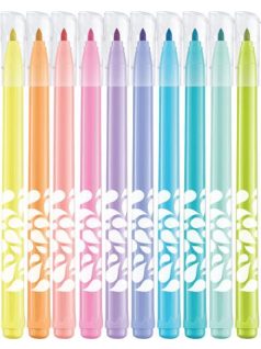   Filctoll készlet 10 db-os, 2,8 mm, kimosható, Maped Color Peps Pastel, pasztell