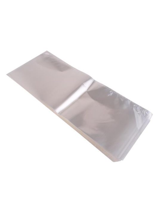 Celofán tasak, 180x450mm, 10 db/csomag, átlátszó