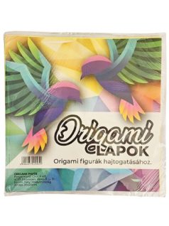   Színes papírok, origami hajtogató lapok 20x20cm, 70g, 20 lap/cs