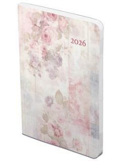   Toptimer határidőnapló, B/6, heti tervező, 2026, Joy Flexi, pasztel