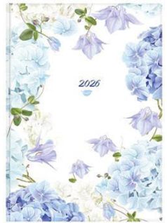   Toptimer határidőnapló, B/5, heti tervező, 2026, Joy, hortenzia