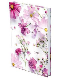   Toptimer határidőnapló, B/5, heti tervező, 2026, Joy, pillangóvirág