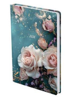   Toptimer határidőnapló, B/6, heti tervező, 2026, Joy, Róma