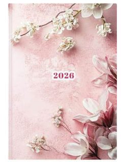   Toptimer határidőnapló, A/5, heti tervező, 2026, Joy, fátyolvirág