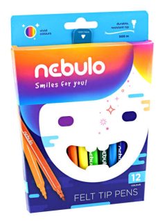 Filctoll készlet, 12 db-os, 1 mm, Nebuló