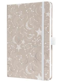   Sigel határidőnapló, A/5, heti tervező, kemény borító, 2026, Jolie, Cosmic Fantasy Beige