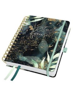   Sigel határidőnapló, A/5, heti tervező, spirál, kemény borító, 2026, Jolie, Stay focused