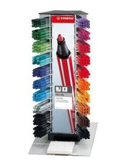 Filctoll, 1 mm, Stabilo Pen 68, vegyes színek, db