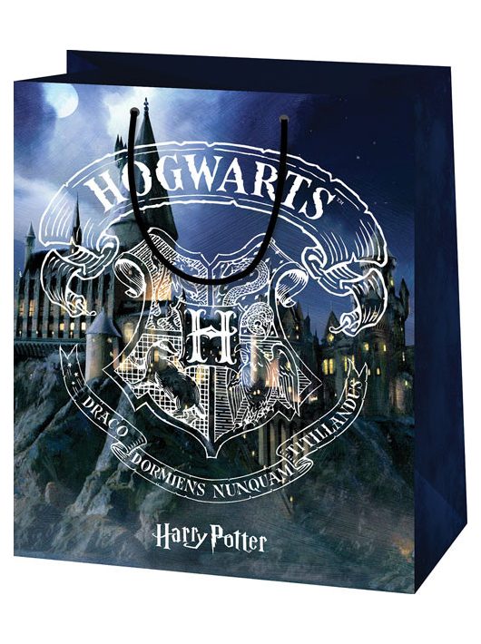 Harry Potter ajándéktáska 23x18x10cm, közepes