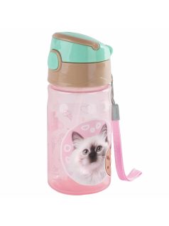 Cleo and Frank kulacs, CF45, 330 ml, cicás, fehér cica