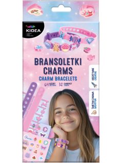   Karkötődíszítő készlet (32 charm, 64 matrica), Charm Bracelets, Kidea