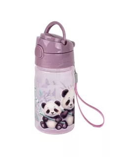 Pandás kulacs, 330 ml, PA11, két panda