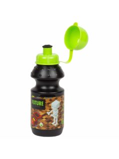 Minecraft mintás kulacs, 330 ml, BKDF35, Game, fekete