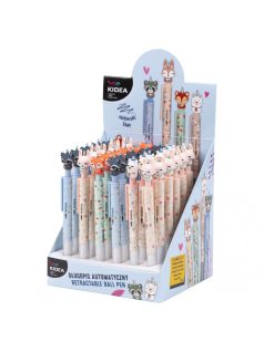   Golyóstoll, Kidea, cuki állatok (láma, róka, mosómedve, őzike)