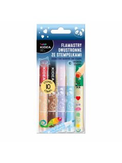 Filctoll készlet 5/10, kétvégű, nyomdával, Kidea