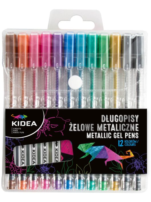 Zseléstoll készlet, 12 db-os, metál, Kidea