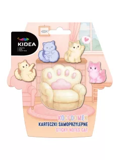Öntapadós jegyzetlapok, cicás, Kidea