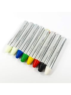   Arcfestő krétakészlet, 8 db-os, 2 db foszforeszkáló krétával, Kidea