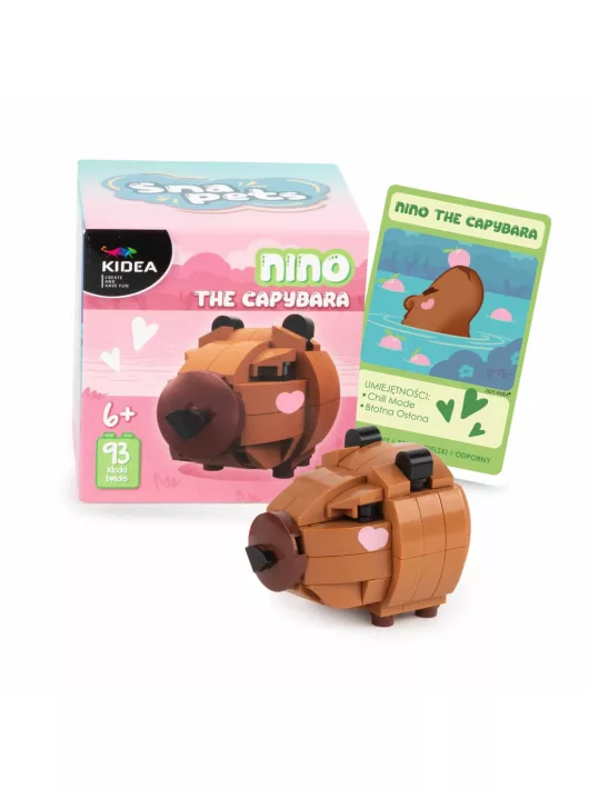 Snapets építőkocka készlet, Nino, a kapibara