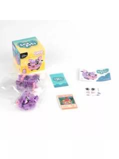 Snapets építőkocka készlet, Coco, a cica