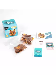 Snapets építőkocka készlet, Sugar, a maci