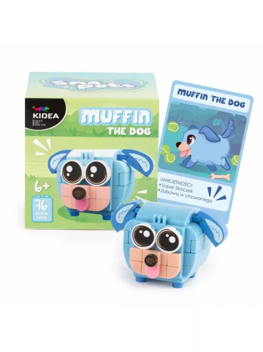 Snapets építőkocka készlet, Muffin, a kutya
