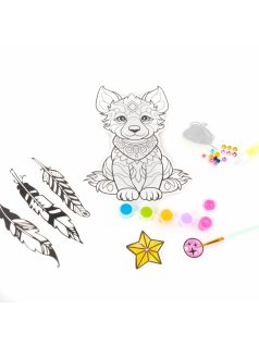 Álomfogó készítő szett, foszforeszkáló, kutya, Kidea