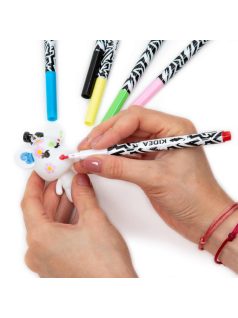 Filctoll készlet 5 db-os, csillogó, Kidea