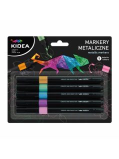 Filctoll készlet 5 db-os, metál, Kidea (MMA5KA)