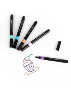 Filctoll készlet 5 db-os, metál, Kidea (MMA5KA)