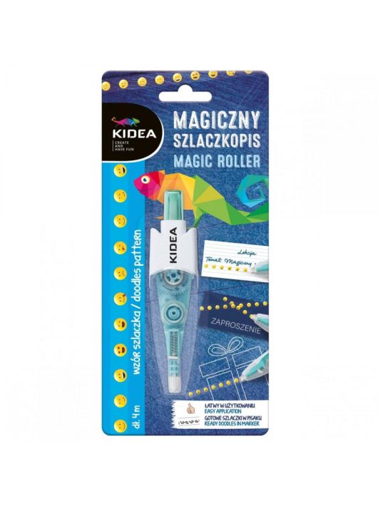 Dekor roller, 4m-es, emoji, Kidea magic roller