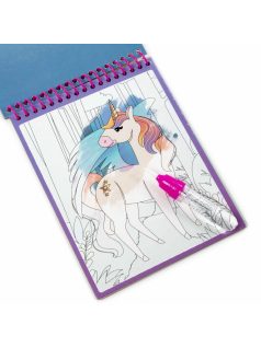   Festés vízzel, tündérek, Kidea mágikus színező, 15x19cm