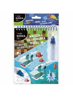   Festés vízzel, game, Minecraft mintás, Kidea mágikus színező, 15x19cm