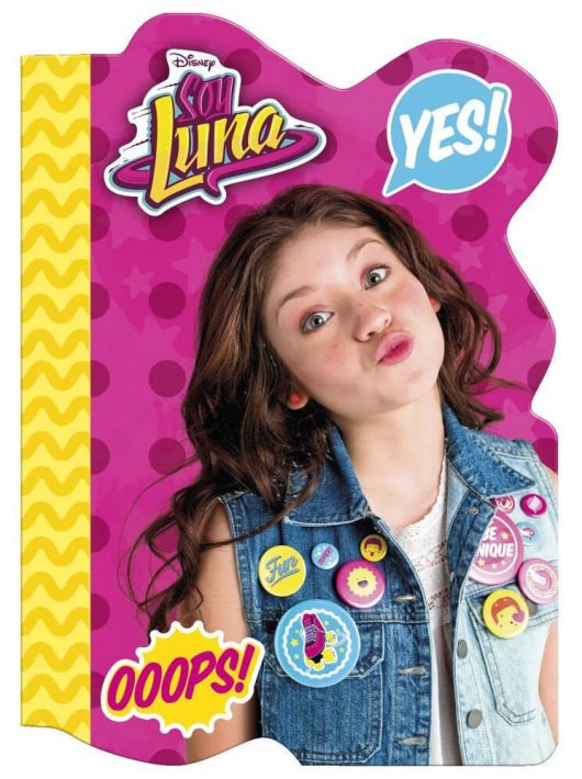 Soy Luna notesz A/6, többféle minta