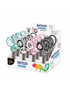 Olló, kerekített végű, óvodai, állatfigurás, 1 db