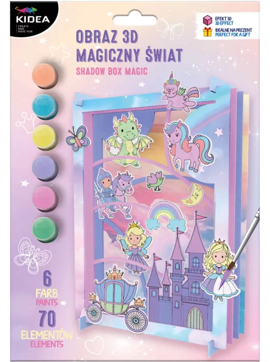 3D képalkotó szett, Kidea, hercegnős