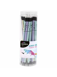 Pasztell grafitceruza, HB, kerek test, 1 db, Kidea