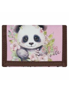 Pandás pénztárca, 12x8cm, PA10