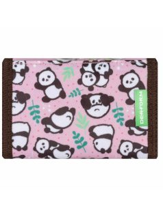 Pandás pénztárca, 12x8cm, PA10