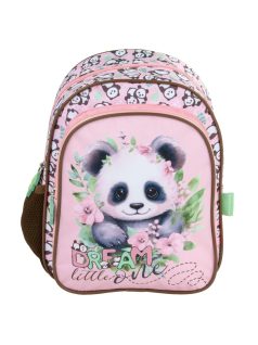 Pandás hátizsák, 2 rekeszes, 29x24x14cm, PA10